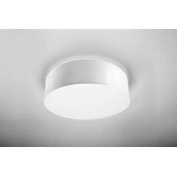 Sollux SL.0123 - Loftlampe ARENA 35 2xE27/60W/230V hvid