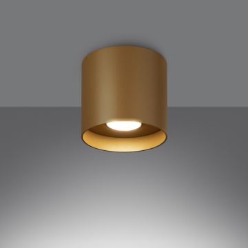 Spotlampe MIKA 1xGU10/10W/230V guldfarvet