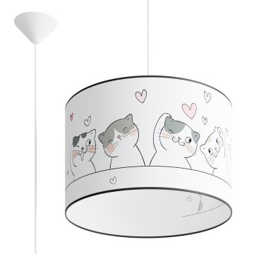 Pendellampe til børn CAT 1xE27/15W/230V diameter 40 cm