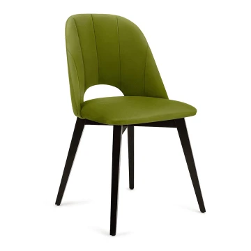Spisebordsstol BOVIO 86x48 cm lysegrøn/bøg