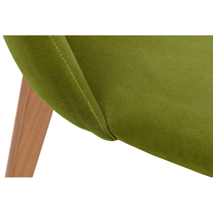 Spisebordsstol RIFO 86x48 cm lysegrøn/bøg