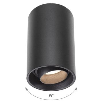 Spotlampe CHLOE 1xGU10/50W/230V sort