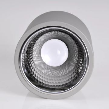 Spotlampe JUPITER 1xE27/20W/230V diameter 16,5 cm grå