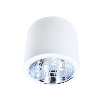 Spotlampe JUPITER 1xE27/20W/230V diameter 9,8 cm hvid