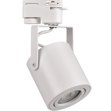 Spotlampe til skinnesystem MINOR 1xGU10/10W/230V hvid