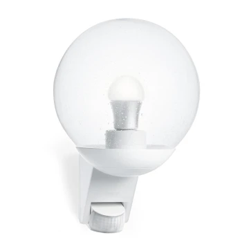 STEINEL 005917 - Udendørs væglampe med sensor L585S 1xE27/60W hvid IP44