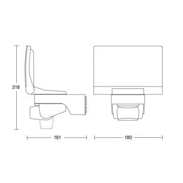 STEINEL 033088 – LED projektør med sensor XLED Home 2 LED/14W/230V IP44