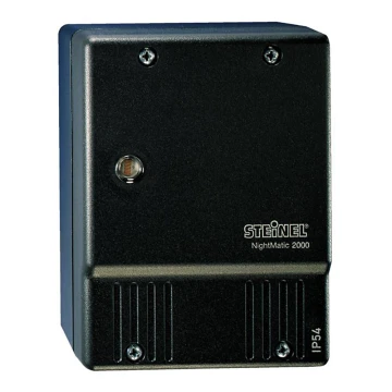STEINEL 550318 - Skumringssensor NightMatic 2000 sort IP54