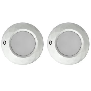 SÆT 2x LED Orienteringslampe m. touch-funktion LED/4,5V/3xAAA