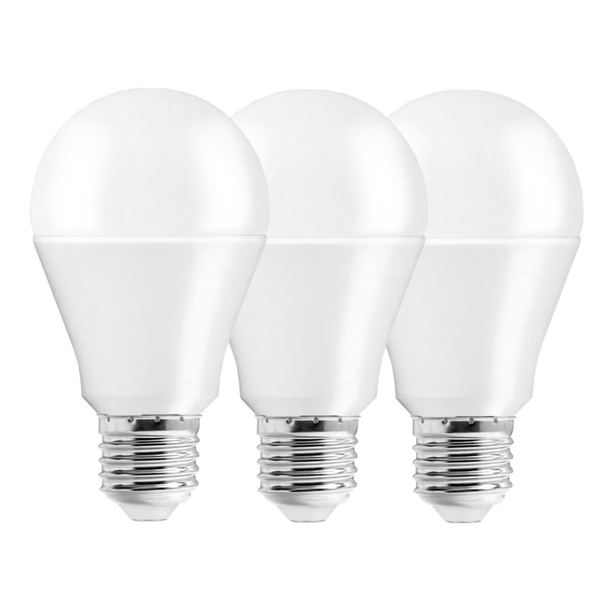 SÆT 3x LED-pære A60 E27/10W/230V 3000K