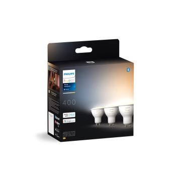 SÆT 3x LED-pære dæmpbar Philips Hue WHITE AMBIANCE GU10/4,2W/230V 2200-6500K