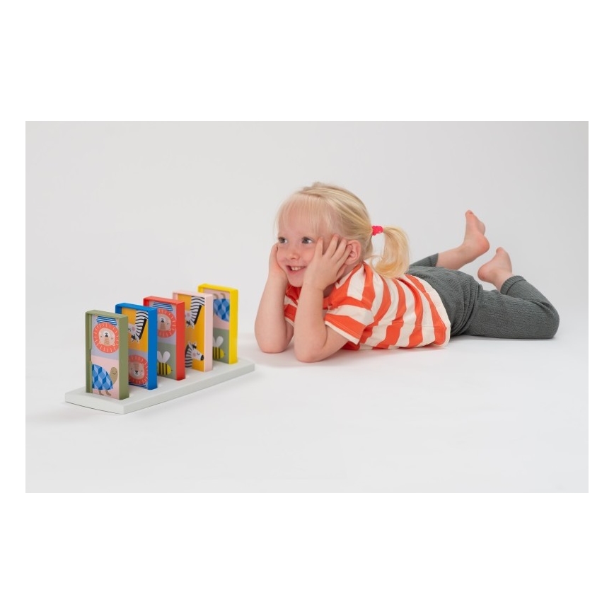 Taf Toys - Dominobrikker til børn 4-i-1 dyr