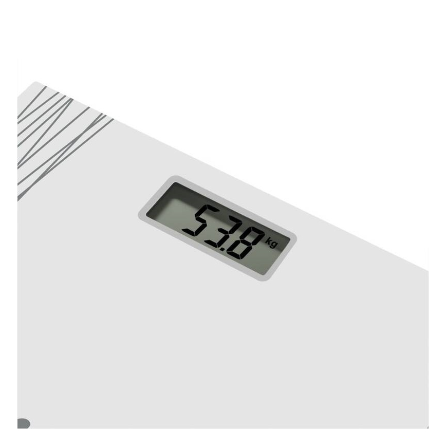 Tefal - Digital badevægt PREMISS 1xCR2032 grå