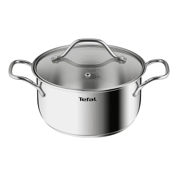 Tefal - Kasserolle med låg INTUITION 20 cm