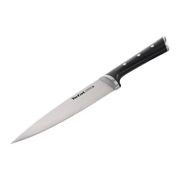 Tefal - Kniv rustfrit stål chef ICE FORCE 20 cm krom/sort