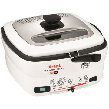 Tefal - Multifunktionel deep fryer 9in1 VERSALIO DE LUXE 1600W/230V 2 l hvid