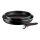 Tefal - Pandesæt 3 stk. INGENIO EASY COOK & CLEAN BLACK