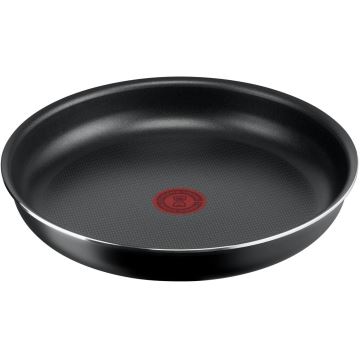 Tefal - Pandesæt 3 stk. INGENIO EASY COOK & CLEAN BLACK