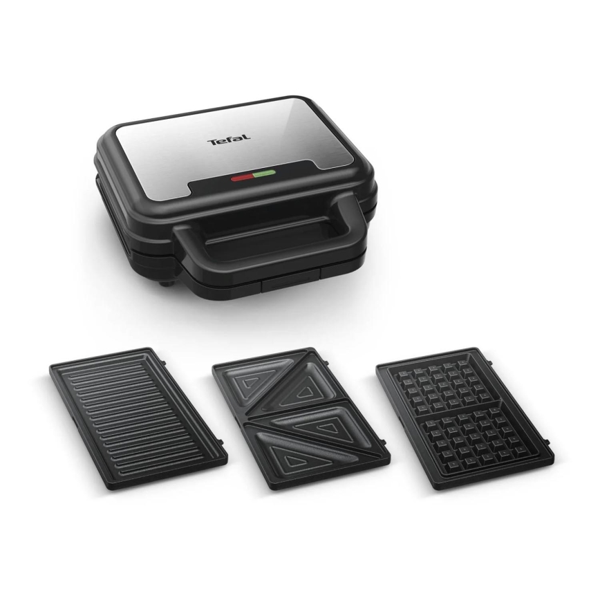 Tefal - Sandwichmaskine ULTRA COMPACT 03.01.2001 700W/230V sort/krom