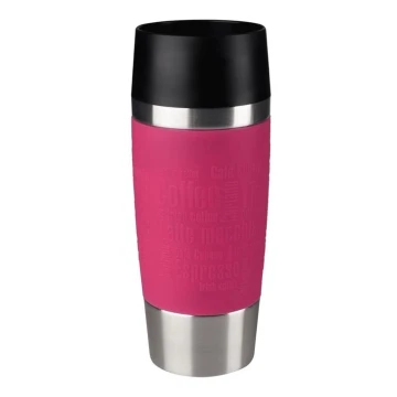 Tefal - Termokrus 360 ml TRAVEL MUG rustfri/lyserød