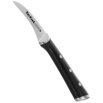 Tefal - Udskæringskniv rustfrit stål ICE FORCE 7 cm krom/sort