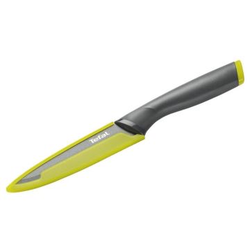 Tefal - Universal kniv rustfrit stål FRESH KITCHEN 12 cm grå/grøn