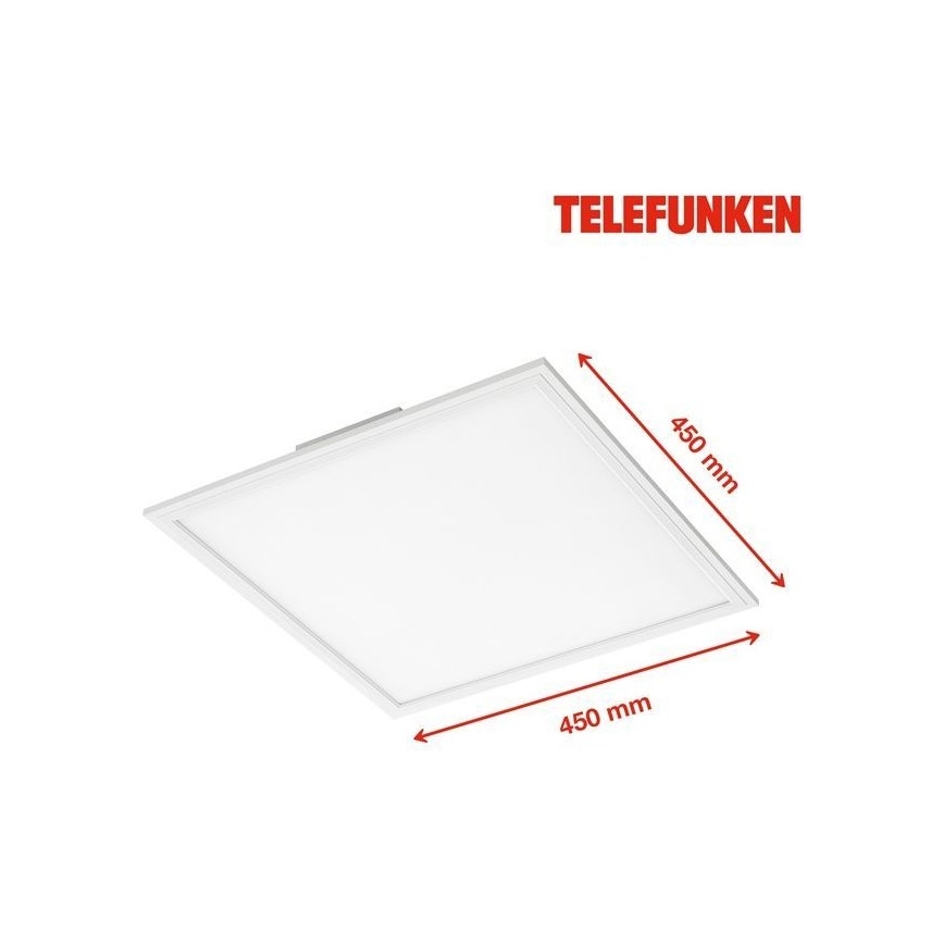 Telefunken 308806TF - LED panel med sensor LED/25W/230V 4000K