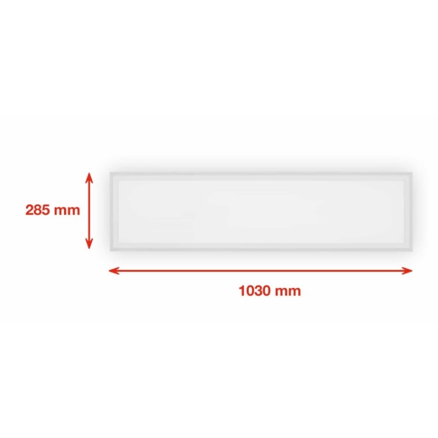 Telefunken 321706TF - LED panel m. RGB-farver dæmpbart LED/24W/230V 3000-6500K + fjernbetjening