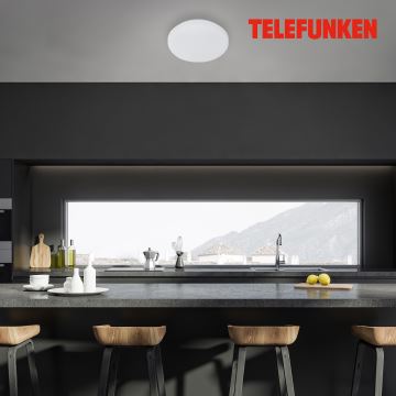 Telefunken 601506TF - LED loftlampe til badeværelse med sensor LED/12W/230V IP44