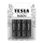 Tesla Batteries - 4 stk. Alkalisk batteri AA BLACK+ 1,5V 2800 mAh