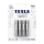 Tesla Batteries - 4 stk. Alkalisk batteri AAA SILVER+ 1,5V 1300 mAh