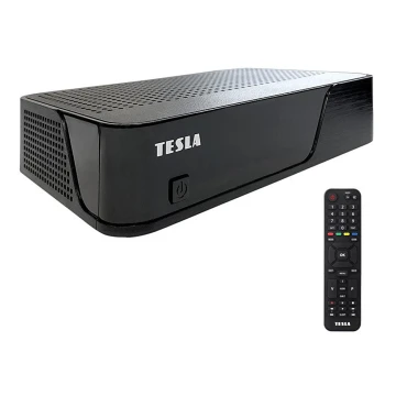 TESLA Electronics - DVB-T2 H.265 (HEVC) modtager 12V + fjernbetjening