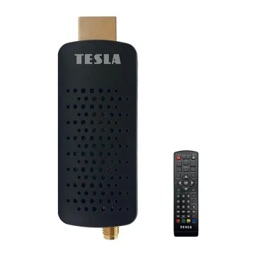 TESLA Electronics - DVB-T2 H.265 (HEVC) modtager, HDMI-CEC 2xAAA + fjernbetjening