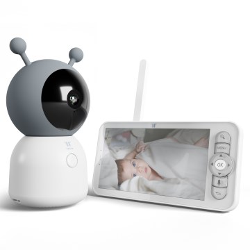 TESLA Smart - Smart babyalarm genopladelig 3000 mAh Wi-Fi