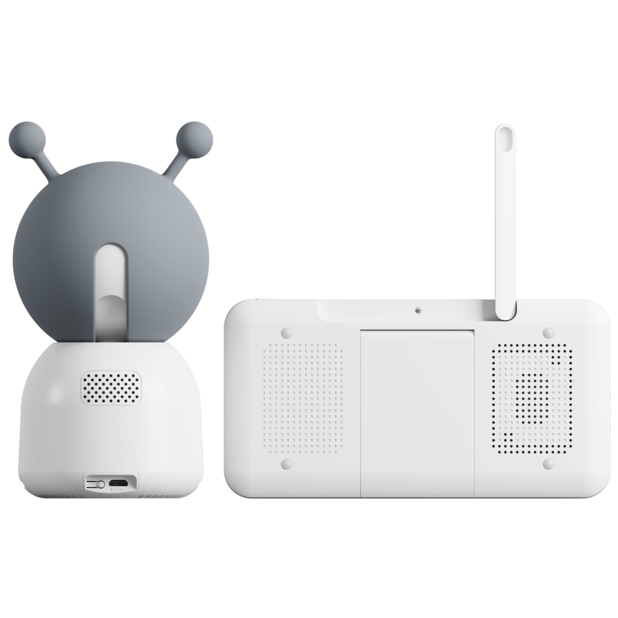 TESLA Smart - Smart babyalarm genopladelig 3000 mAh Wi-Fi