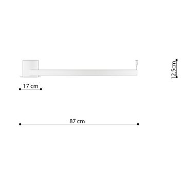 Thoro TH.252 - LED loftlampe RIO LED/50W/230V CRI90 3000K diameter 78 cm gylden