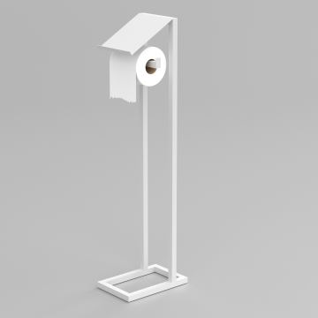 Toiletrulleholder 71x20 cm hvid