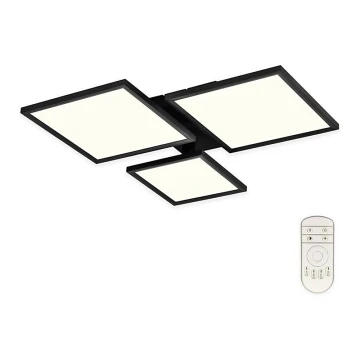 Top Light - LED loftlampe dæmpbar MERKUR LED/50W/230V 3000-6500K sort + fjernbetjening