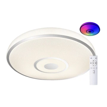 Top Light - LED loftlampe dæmpbar RGB-farver RAINBOW LED/24W/230V rund + fjernbetjening