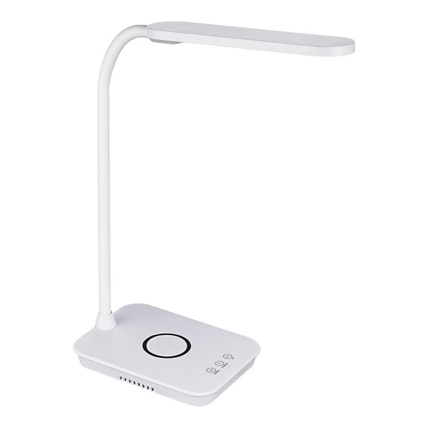 Top Light Luisa B - LED bordlampe m. trådløs opladning og touch-funktion dæmpbar LUISA LED/5W/230V hvid