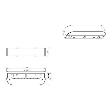 Trio - LED væglampe dæmpbar RGBW-farver ADRIANA LED/5,5W/230V 3000-6500K Wi-Fi + fjernbetjening