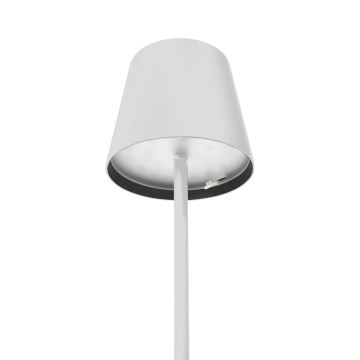 Udendørs LED bordlampe dæmpbar LED/4W/4000 mAh 3000/4000/5500K IP44 hvid