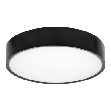 Udendørs LED loftlampe MARTIN LED/15W/230V 3000/4000K diameter 30 cm IP65 sort