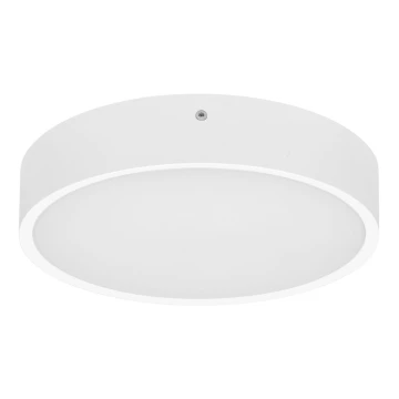 Udendørs LED loftlampe med sensor MARTIN LED/25W/230V 3000/4000K diameter 35 cm IP65 hvid