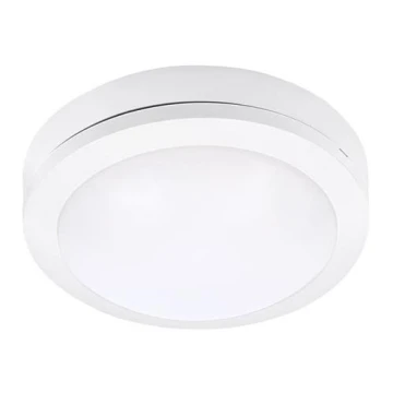 Udendørs LED loftlampe SIENA LED/13W/230V IP54 diameter 17 cm hvid