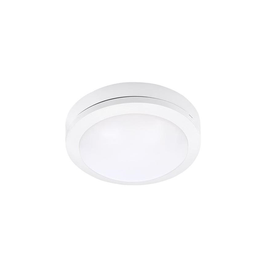 Udendørs LED loftlampe SIENA LED/13W/230V IP54 diameter 17 cm hvid