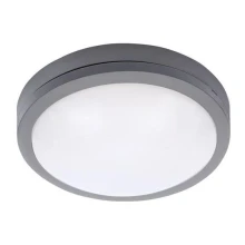 Udendørs LED loftlampe SIENA LED/20W/230V IP54 diameter 23 cm antracit