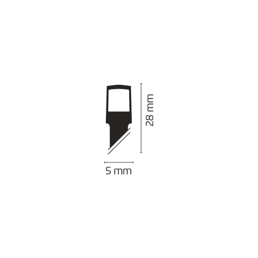 Udendørs LED lyskæde CHAIN 180xLED/8 funktioner 8 m IP44 kold hvid