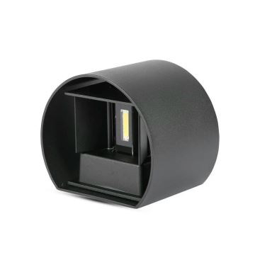 Udendørs LED væglampe LED/6W/230V 3000K IP65 sort