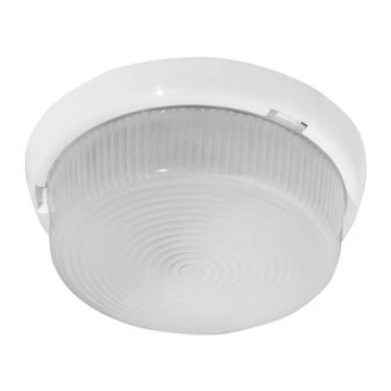 Udendørs loftlampe GENTLEMAN 1xE27/100W/230V IP44 hvid